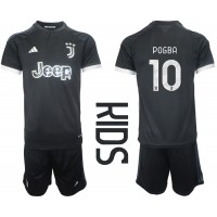Juventus Paul Pogba #10 Replica Third Minikit 2023-24 Short Sleeve (+ pants)